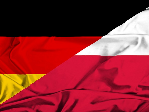 Link do artikul: Współpraca międzynarodowa Flags of Poland and Germany laid crosswise